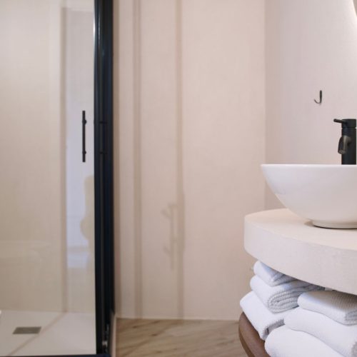Bagno Camera Deluxe Room Con Terrazzo Scalea, Casa Marinari